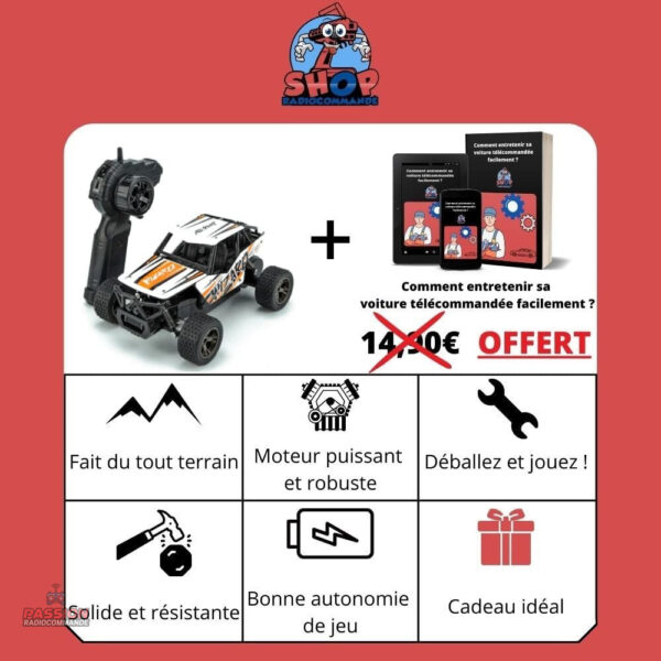 RC tout terrain, robustesse et durabilité