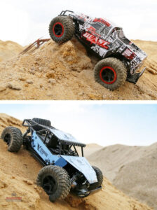 Véhicule RC électrique, 4x4 pour aventures en extérieur