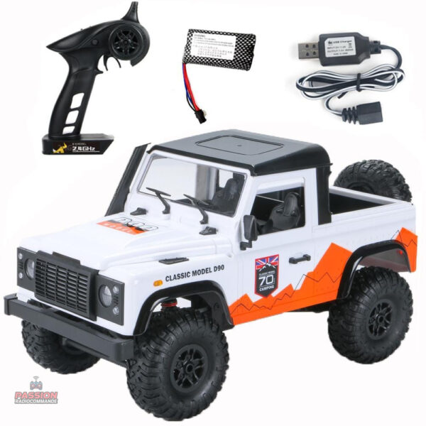 Véhicule RC 4WD pour des aventures tout terrain