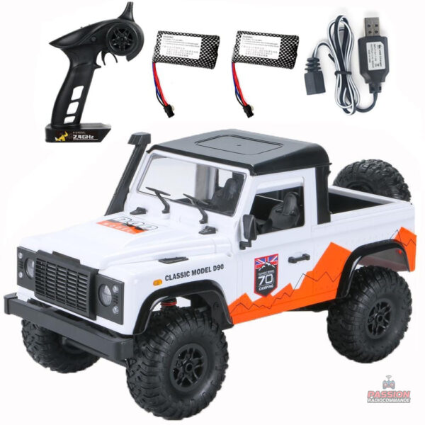 4x4 télécommandée, performance et maniabilité accrues