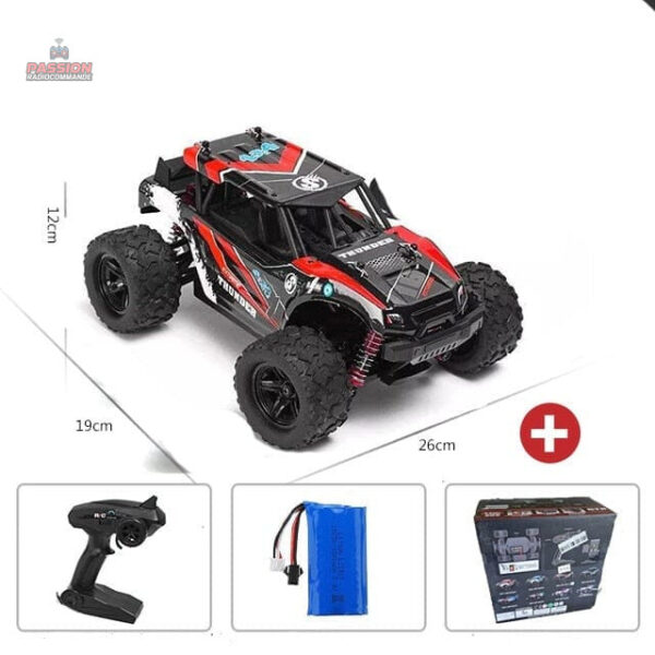 Voiture RC 4WD pour des courses endiablées sur tous les terrains