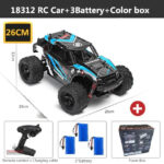 Véhicule RC adapté aux surfaces variées et aux défis