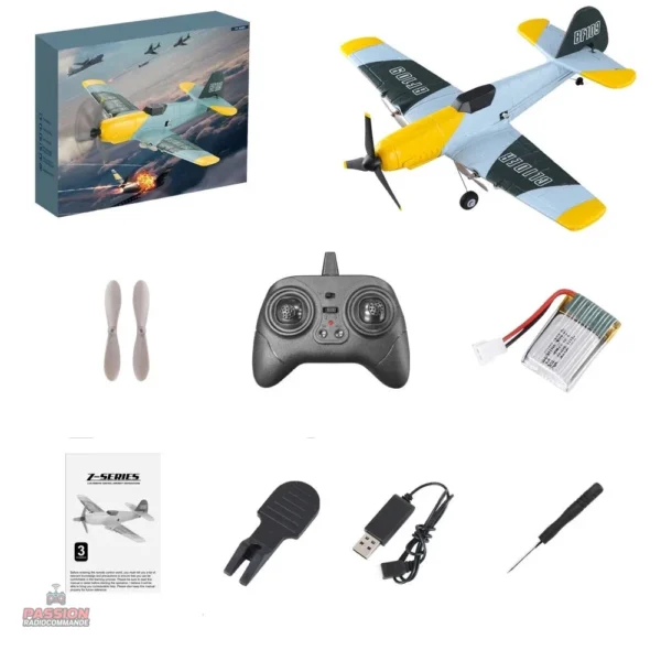 Modèle d'avion RC facile à piloter pour les débutants