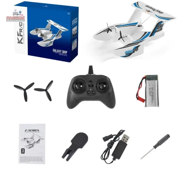 Modèle d'avion RTF, parfait pour les premiers vols