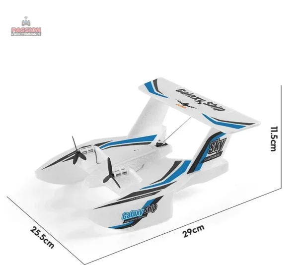 Avion télécommandé, prêt à voler sans assemblage