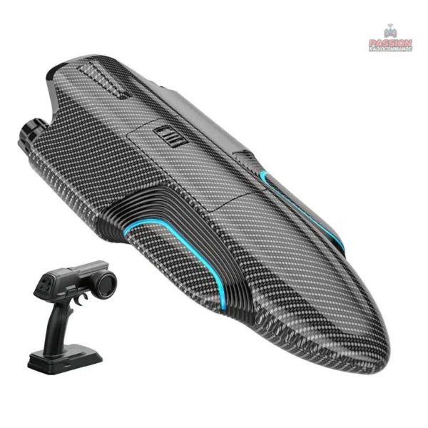 Bateau électrique télécommandé pour des aventures aquatiques