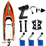 Bateau électrique pour des courses sur l'eau