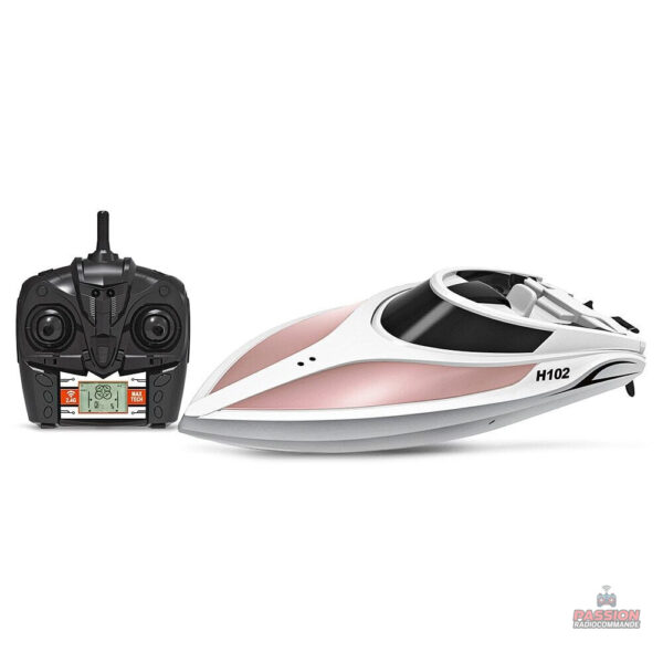 Bateau électrique télécommandé pour loisirs aquatiques