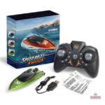 Bateau miniature télécommandé, divertissement aquatique pour tous