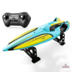 Bateau moteur électrique télécommandé pour enfants