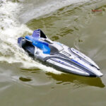 Jouet aquatique : bateau moteur électrique pour enfants