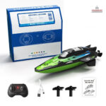 Bateau radiocommandé pour les amateurs de navigation aquatique