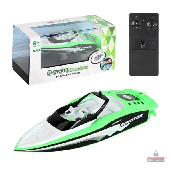 Bateau RC facile à manœuvrer pour les enfants