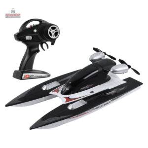 Bateau RC catamaran télécommandé pour des courses en plein air