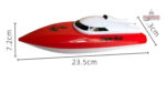Bateau RC robuste pour des courses palpitantes
