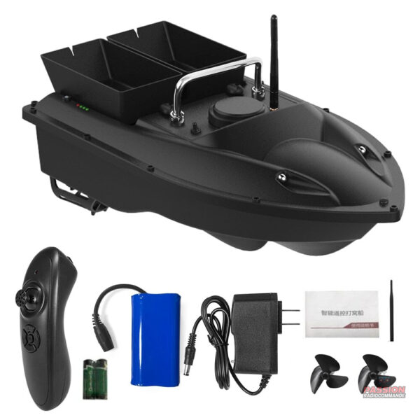 Bateau télécommandé pour amateur de pêche en extérieur