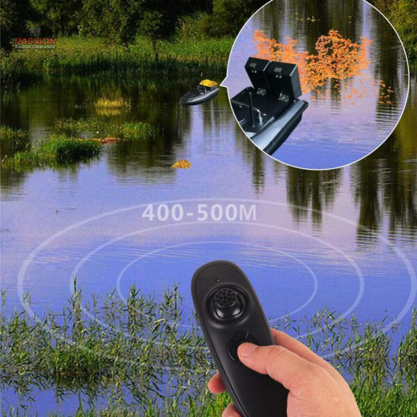 Modèle de bateau télécommandé dédié à la pêche