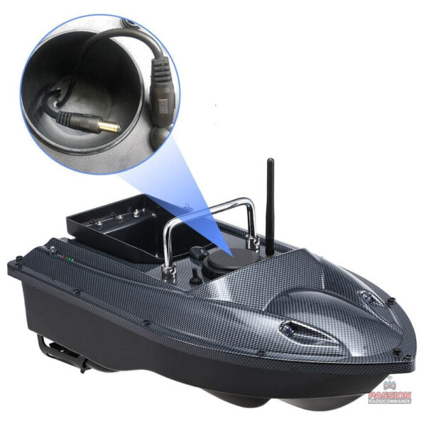 Bateau de pêche télécommandé pour loisirs aquatiques