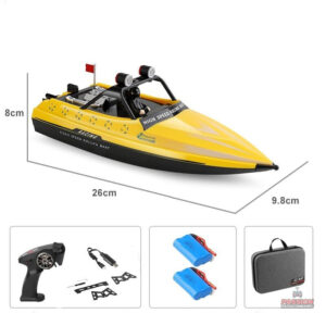 Bateau électrique télécommandé pour enfants et adultes