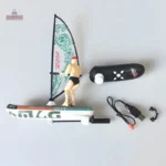 Bateau télécommandé coloré pour jeux d'eau