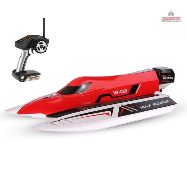 Bateau télécommandé rapide, idéal pour les courses en plein air