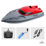 Bateau RC compact, parfait pour les sorties en famille ou entre amis