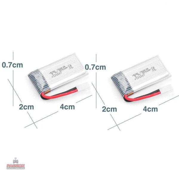 Batterie lithium 3.7 Volts pour divers accessoires électroniques