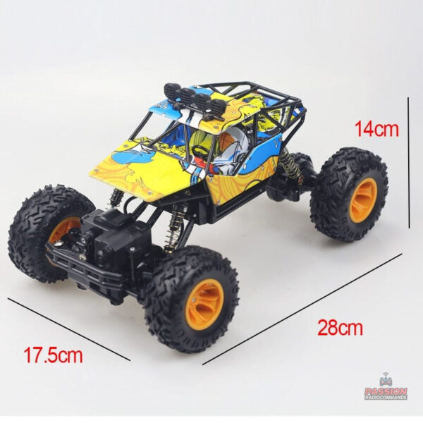 Voiture RC 4x4, conçue pour la performance hors route