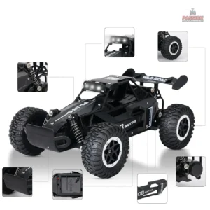 Voiture radiocommandée buggy pour les aventures en extérieur