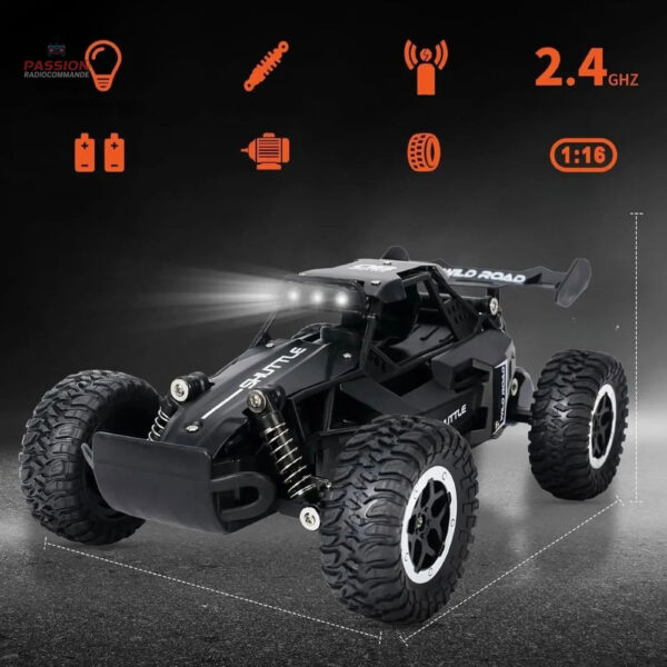 Buggy télécommandé : maniabilité et vitesse sur tous terrains