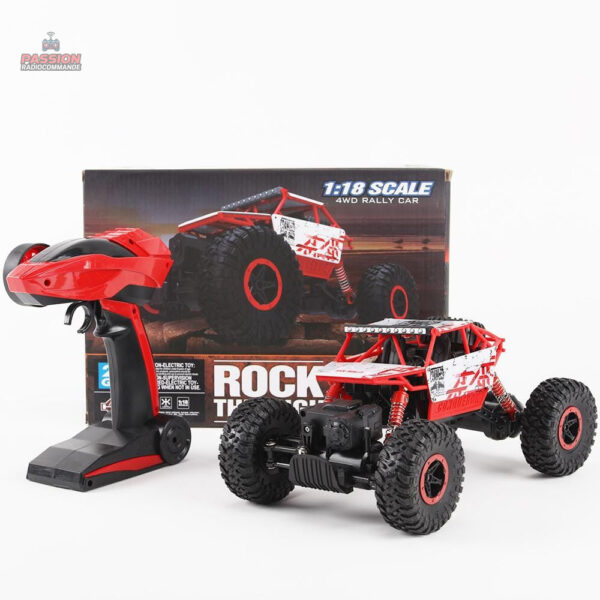 Véhicule RC 4x4 pour aventures en extérieur