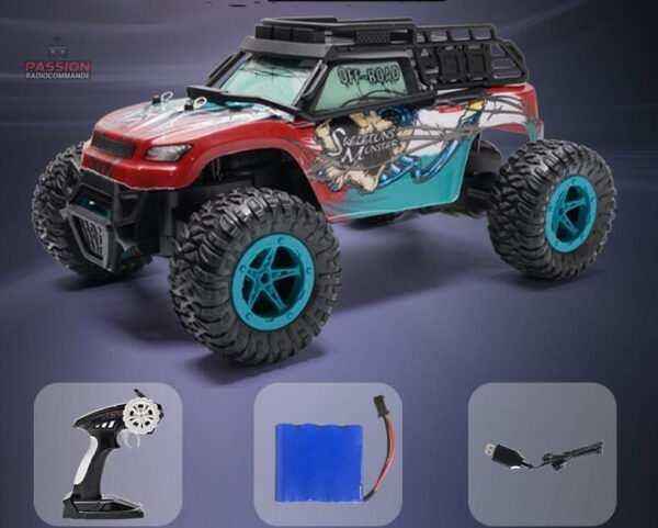 Voiture tout terrain télécommandée pour enfants et adultes