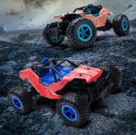 Vitesse et maniabilité d'un buggy télécommandé en action
