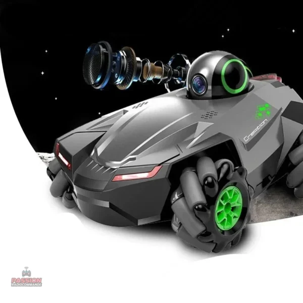 Voiture radiocommandée avec caméra intégrée