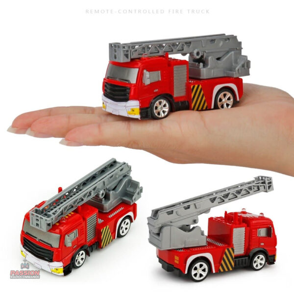 Camion de pompier télécommandé pour enfants