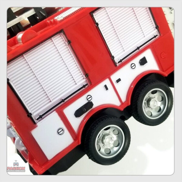 Jouet interactif : camion de pompier à commande sans fil