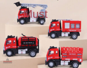 Modèle de camion de pompier télécommandé pour enfants