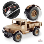 Camion télécommandé, jouet d'extérieur sur le thème militaire