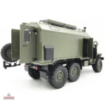 Camion télécommandé militaire avec design réaliste