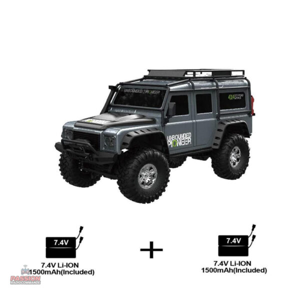 Modèle de crawler RC, robuste et agile