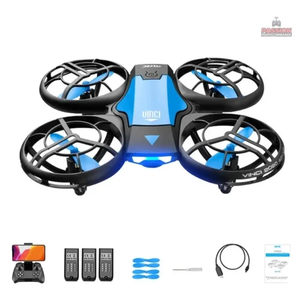 Modèle de drone léger avec connectivité 2.4 GHz