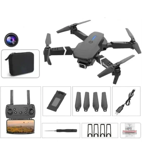 Drone compact et léger, idéal pour la photographie aérienne