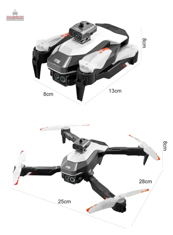 Drone haute définition 4K pour une expérience immersive