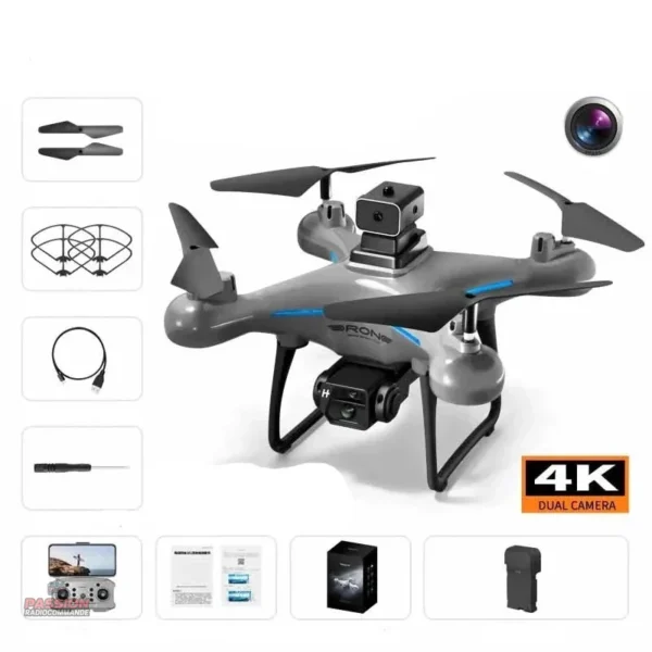 Drone compact 8K, idéal pour les passionnés de photographie aérienne