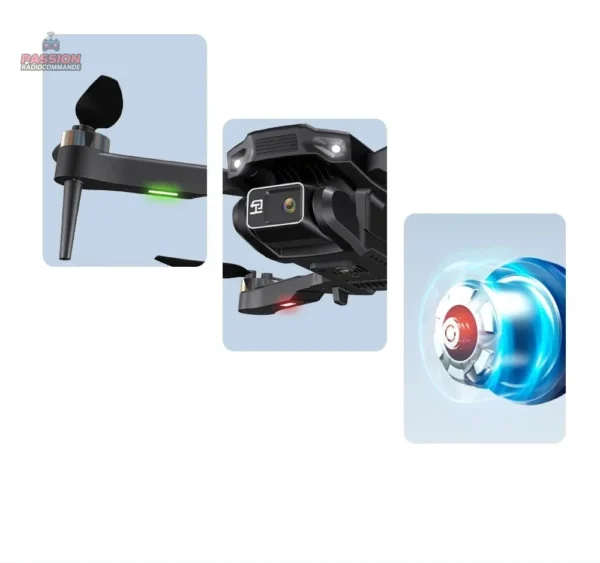 Drone caméra offrant une résolution 6K pour des images nettes
