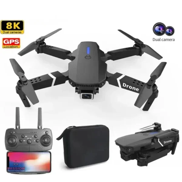 Drone GPS compact pour des prises de vue aériennes précises