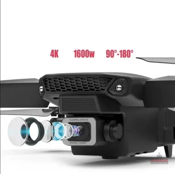 Drone avec technologie GPS pour un vol stable et contrôlé