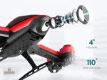 Drone miniature avec télécommande pour des heures de jeu