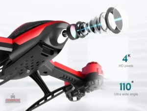 Drone miniature avec télécommande pour des heures de jeu