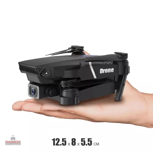 Captures aériennes nettes avec ce drone 4K performant